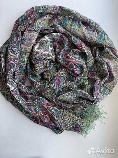 Павловопосадский платок шерсть