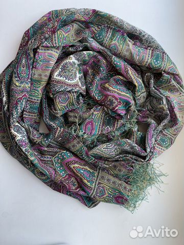 Павловопосадский платок шерсть
