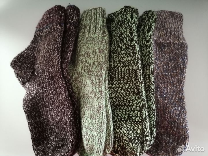 Носки ручной вязки