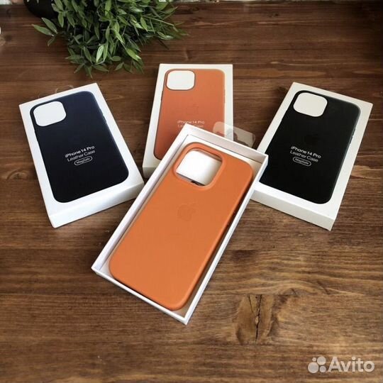 Leather case /Чехол magsafe на iPhone apple walet