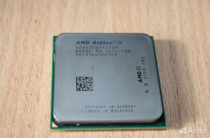 Процессор AM2+/AM3/AM3+ athlon II x4 635 4ядра
