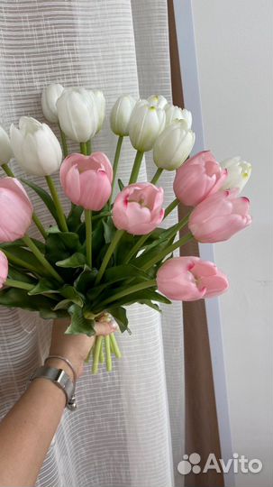 Силиконовые тюльпаны