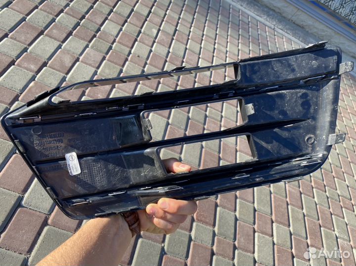 Решетка, накладка бампера Audi Q5 (левая)