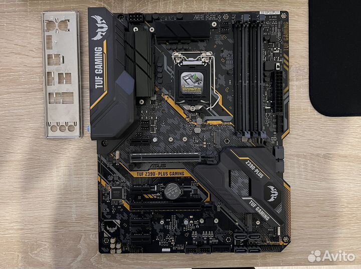 Материнская плата asus TUF Z390-plus gaming