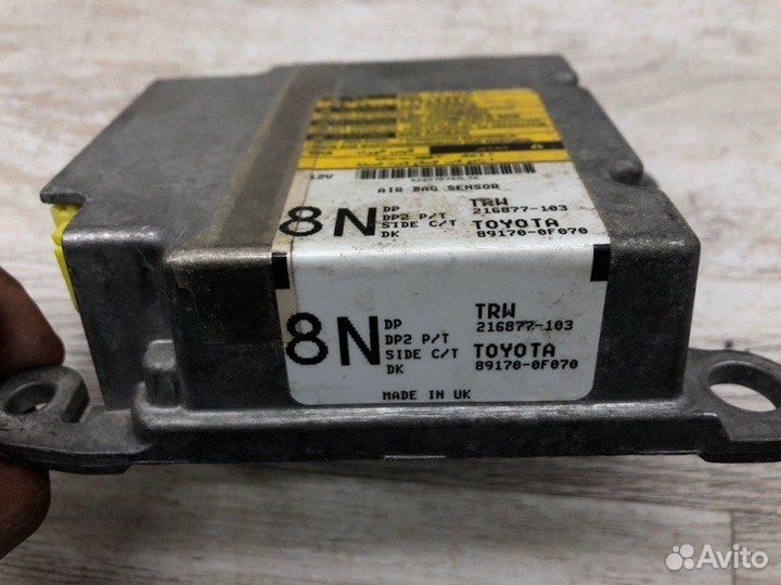 Эбу подушки безопасности Toyota Corolla Verso