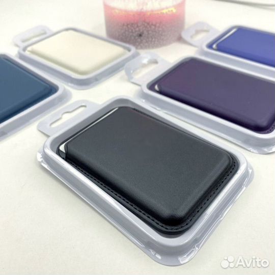 Apple leather wallet