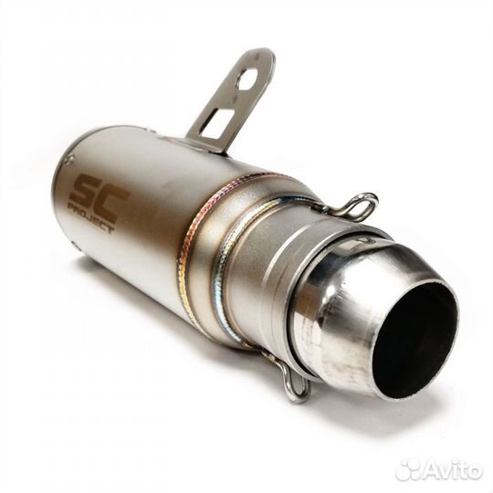 Универс. прямот. глушитель SC Project(мат.сер.кон)