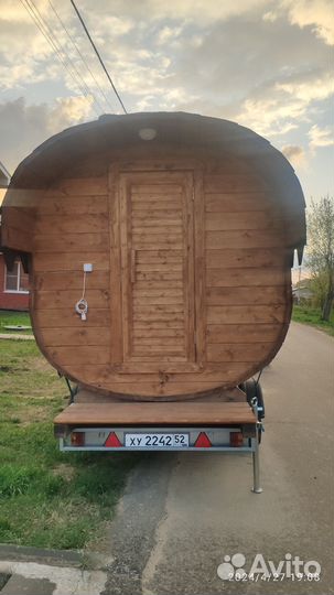 Аренда квадро бани на авто прицепе