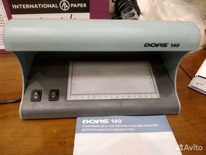 Профессиональный детектор валют dors 140
