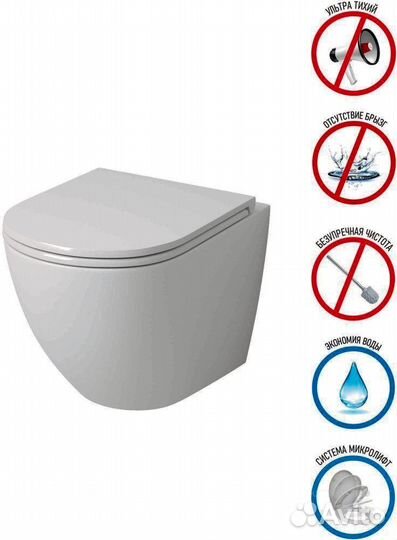 Унитаз Grossman Tornado GR-4455SQ