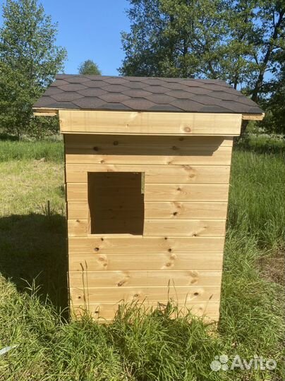 Детский деревянный домик для дачи