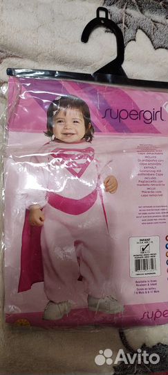 Новогодний костюм Super girl