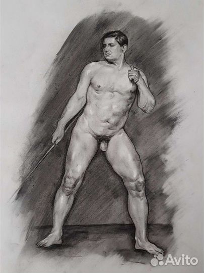 Рисунок углём