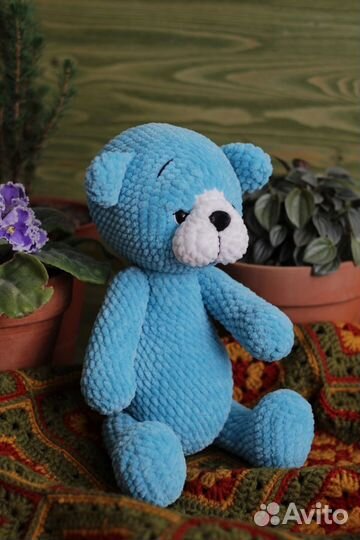 Вязаная игрушка Медведь