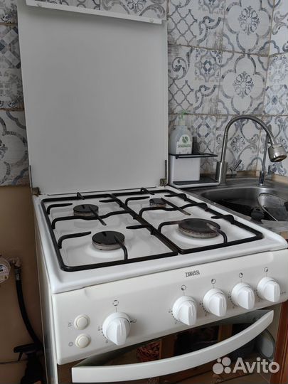 Газовая плита бу zanussi