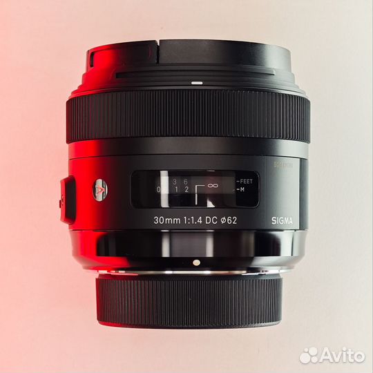 Объектив Sigma 30mm f/1.4 Art Nikon F DC
