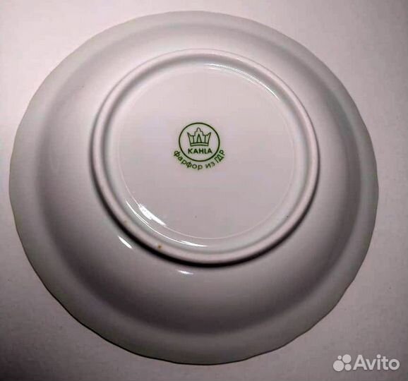 Чайная пара Васильки Германия kahla Кахла