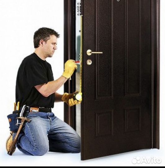Ремонт металлических дверей