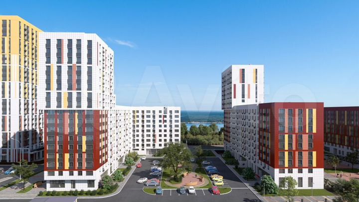 1-к. квартира, 39,6 м², 2/18 эт.