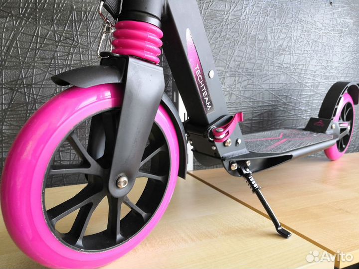 Самокат городской два амортизатора
