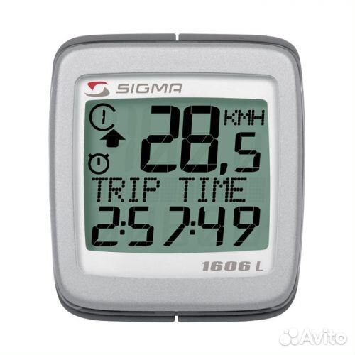 Велокомпьютер Sigma BC1606L Silver новый