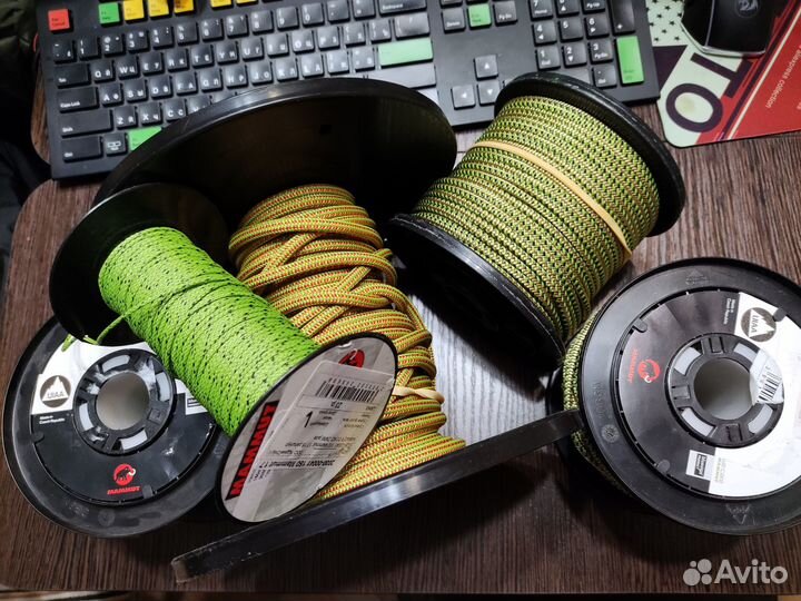 Карабины Mammut, Ледоруб Grivel, Репшнур Альпинизм