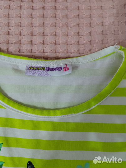 Футболка нарядная для девочки рост 122см