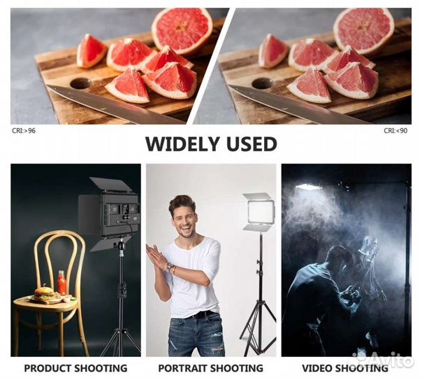 Комплект яркого светодиодного света с пультом ду