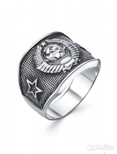 Перстень СССР серебро 925