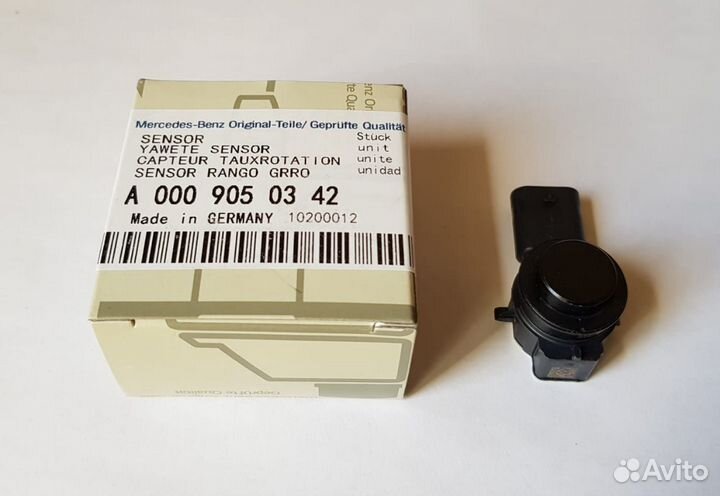 Парктроник Mercedes A0009050342 боковой спереди