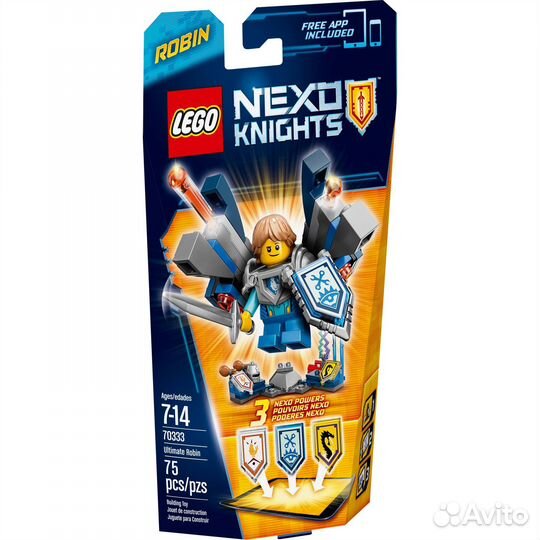 Конструктор lego nexo knights