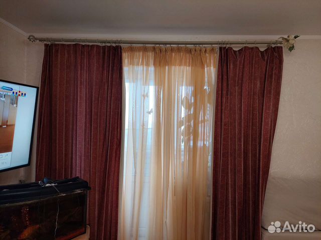 Шторы и тюль бу