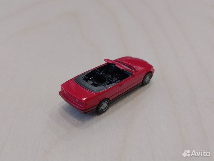 BMW 3er E36 (1990-2000) Cabrio без крыши, красный