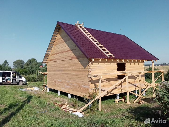 Строительство брусовых и каркасных домов