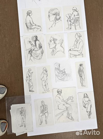 Наброски карандашом