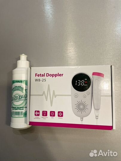 Фетальный допплер для беременных с гелем