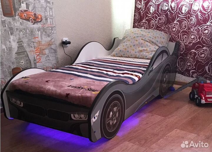 Кровать машинка бмв в наличии (новая)