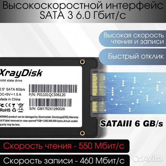 SSD диски / SSD накопитель / ссд диск 512 Gb