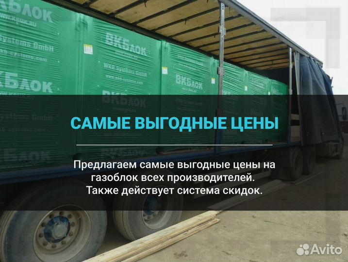 Газобетон вкблок