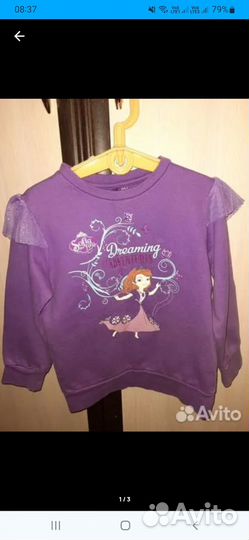 Вещи пакетом для девочки 104-116