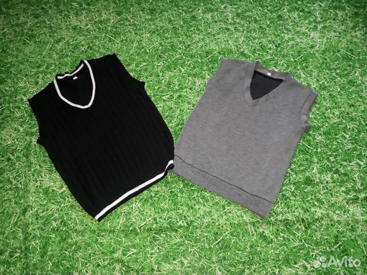 Жилетка для мальчика школьная 122-128- 134 140