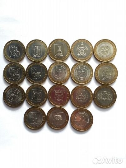 Монеты 10р 