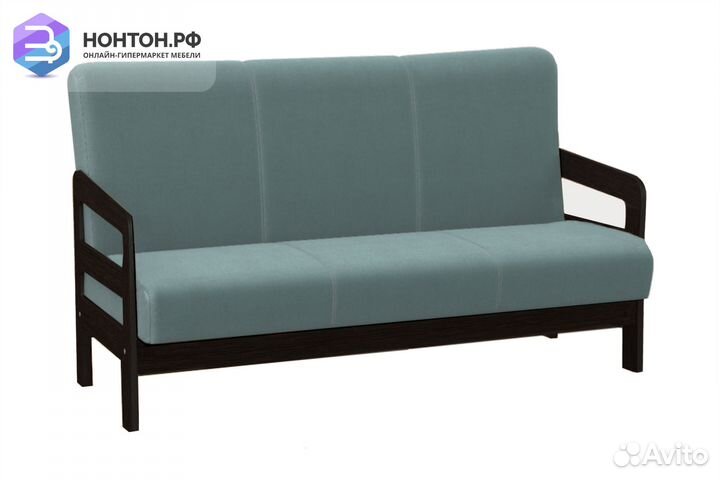 Диван книжка Вега-34 бирюзовый