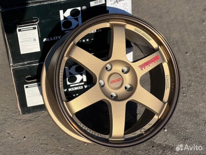 Диски Rays TE37 r18 5x114.3