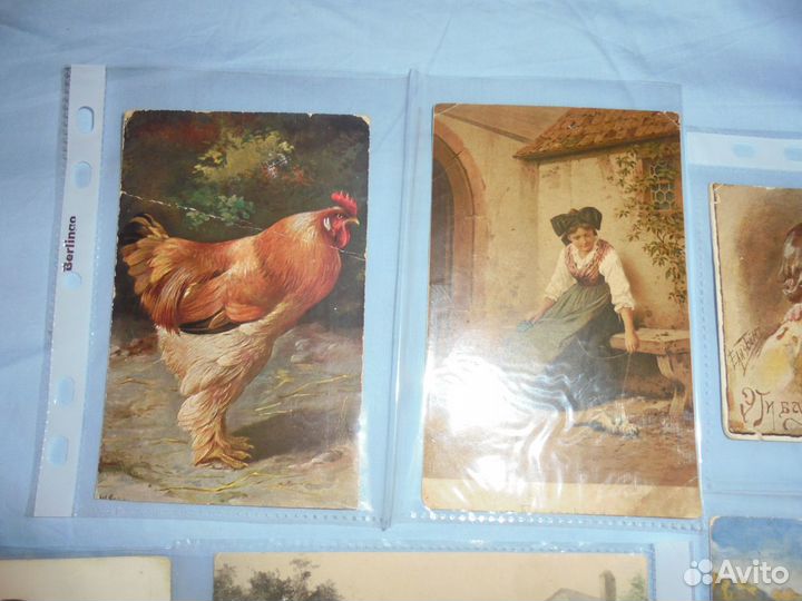 Редкие дореволюц открытки иностран и царск России