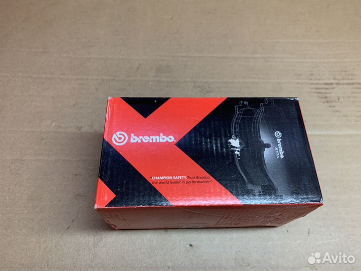 Задние тормозные колодки Brembo Xtra Audi Vw Skoda