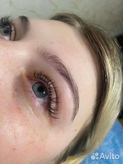Наращивание ресниц с выездом на дом