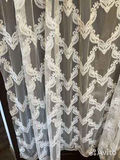 Тюль новая