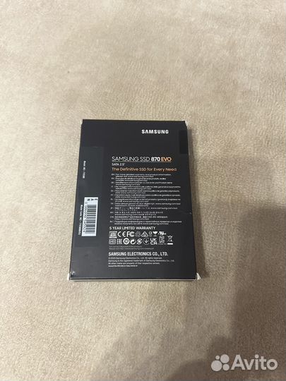 Ssd диск samsung 870 evo 500gb