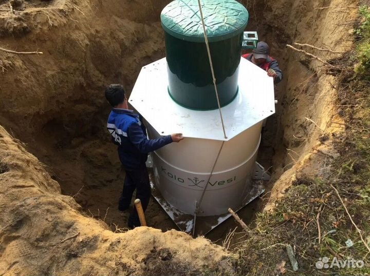 Септик (под ключ, с установкой)